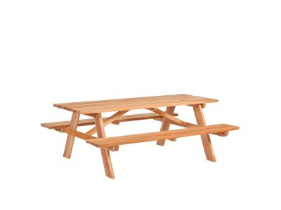 Hardhouten picknicktafel 200x160x75cm